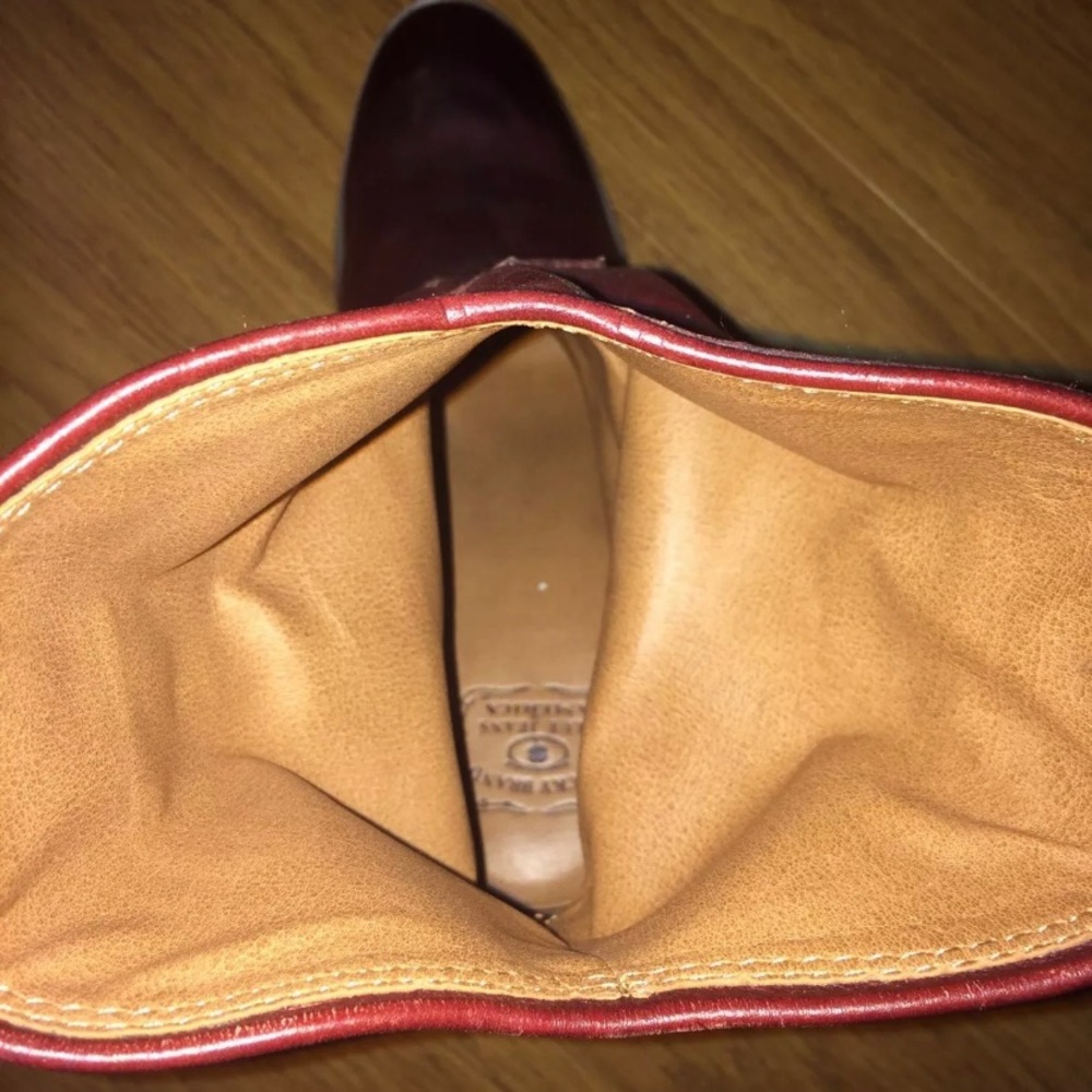 Lucky Brand Western Booties (rich brown/cherry) - Size 8.5! - Picture 3 of 3